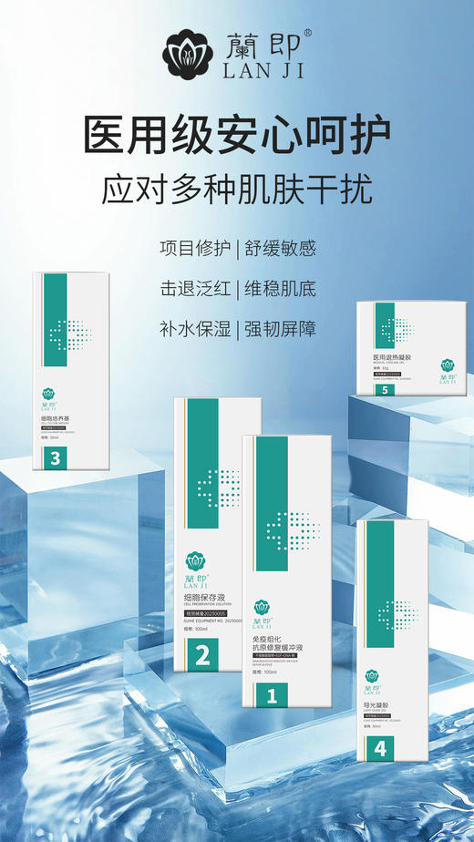 蘭即-屏障修护家族医用客装  免疫组化抗原修复缓冲液/细胞保存液/细胞培养基/导光凝胶/退热凝胶（客装） 商品图8