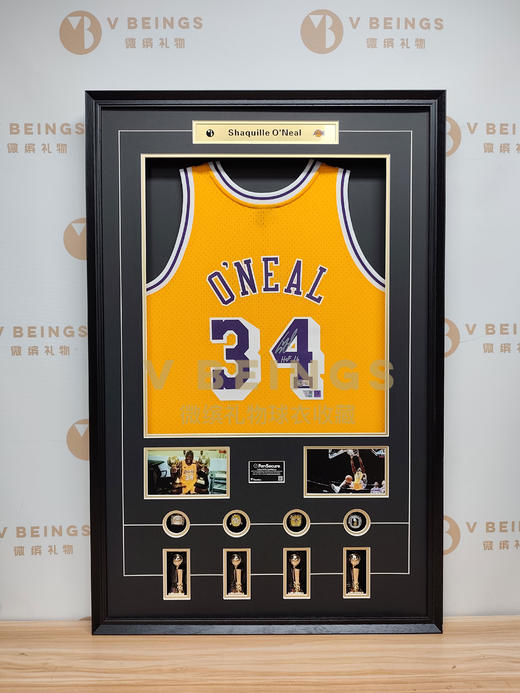 收藏系列 奥尼尔 湖人队34号 铭文版 亲 笔签名球衣 商品图1