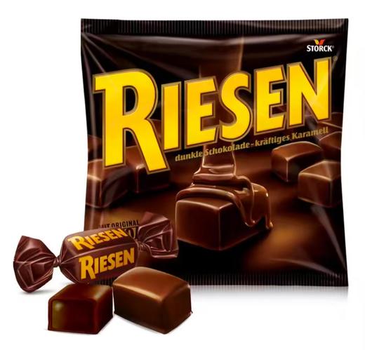 Riesen黑巧克力味焦糖太妃糖果150g/袋 商品图0