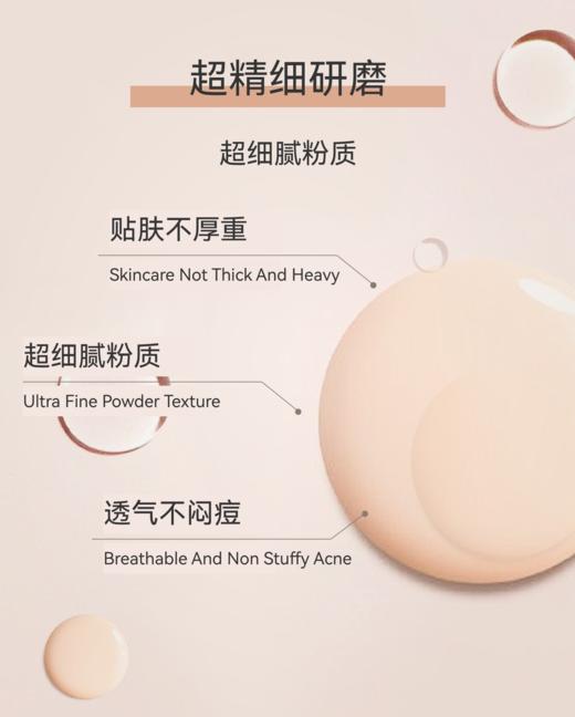 涂出妈生自然好皮粉底液！几乎无粉感、不厚重！细腻通透、奶油肌，水光肌统统不在话下～出门就被夸！质地水💦润、延展性好!遮瑕力强大，边上妆边养肤！敏感肌使用不发红 不闷痘、遮瑕持妆、养肤舒缓～ 商品图3