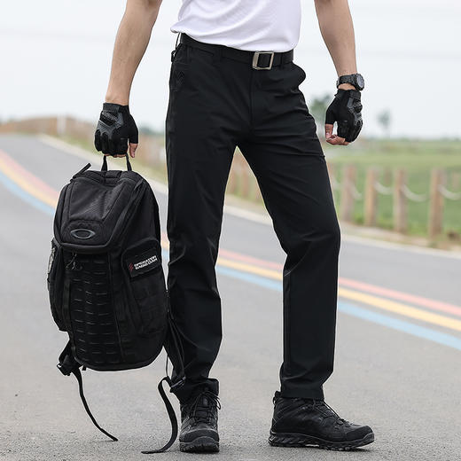 鹰爪天行者轻量弹力速干裤男夏季薄款户外弹力透气速干长裤男徒步裤子【后口袋拉链版】 商品图9