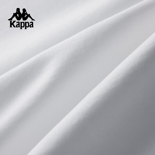 Kappa卡帕背靠背夏季2025新款纯棉运动短袖t恤男透气休闲半袖上衣K0F32TD11 商品图3