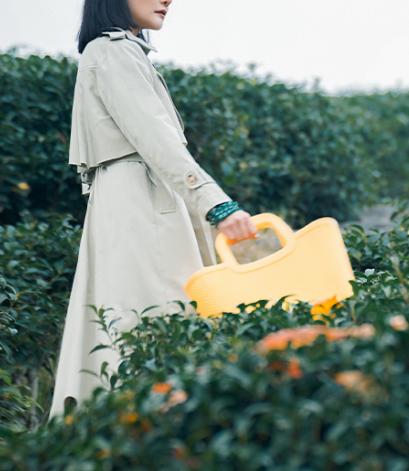 米M臣禾【遮肉显瘦风衣】通勤气质款外套K213010977 商品图3