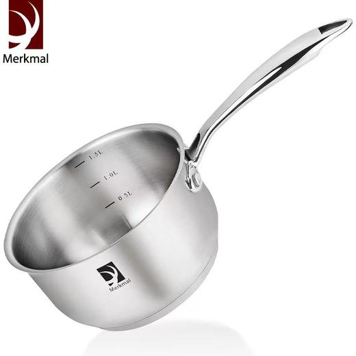 美克美尔医用不锈钢奶锅宝宝汤锅锅汤辅食五层煎煮家用一体加厚 商品图2