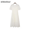 oldcolour夏季新款法式气质百搭甜美宽松短袖连衣裙女Q281024A1 商品缩略图0