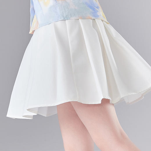 笛莎Deesha 童装女童半身裙2025夏新款女童基础搭配百褶半裙 商品图3