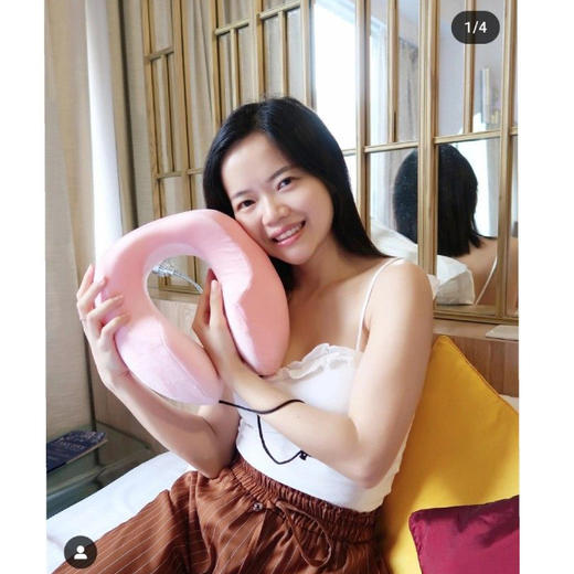 高端精品 N2VOYAGE 记忆棉旅行U型枕头 午睡护颈枕 商品图1