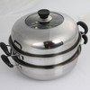 卡普嘉不锈钢家用蒸锅汤锅二三层三层双层蒸馍蒸鱼电磁炉煤气灶 商品缩略图1