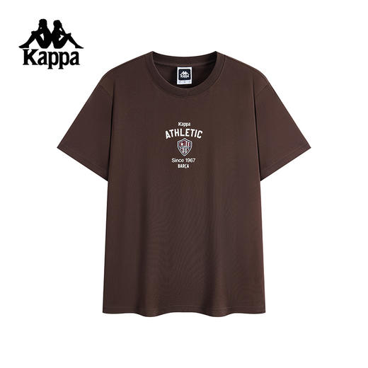 Kappa卡帕背靠背夏季2025新款纯棉运动短袖t恤男透气休闲半袖上衣K0F32TD11 商品图1