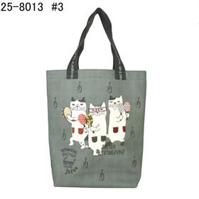 日本kusuguru刺绣猫咪帆布包