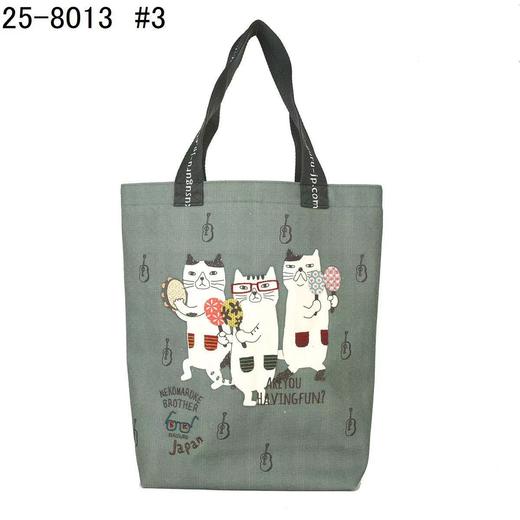 日本kusuguru刺绣猫咪帆布包 商品图0