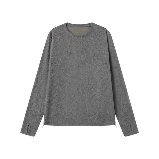 CryingCenter 雪花绒可收下摆长袖T恤 哭喊中心 商品图9