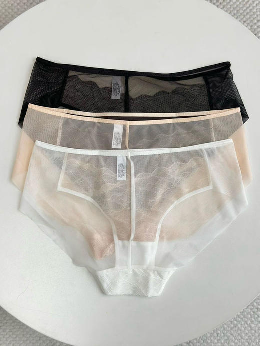 41-8 LA真丝蕾丝双罩杯文胸套装 商品图6