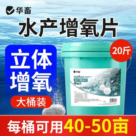 水产增氧片鱼池鱼塘应急制氧垂钓鱼打窝水产养殖鱼虾蟹粒粒氧 商品图0