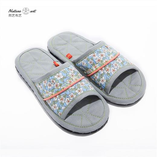 （穿上就不想脱下来）手工千层底超静音软底布艺拖鞋  女款 商品图7