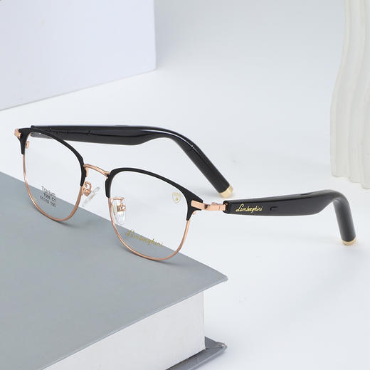 骊佳&兰博基尼AI蓝牙音频眼镜 | 搭载DS R1、豆包大模型，眼镜+耳机+通话+同声传译器四合一 商品图0