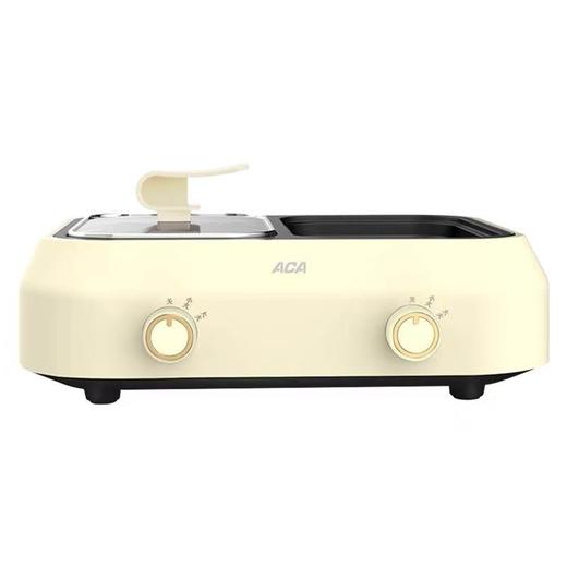 ACA正品一体烤肉家用温控烧烤电火锅鸳鸯锅多功能火锅电烤肉锅 商品图1