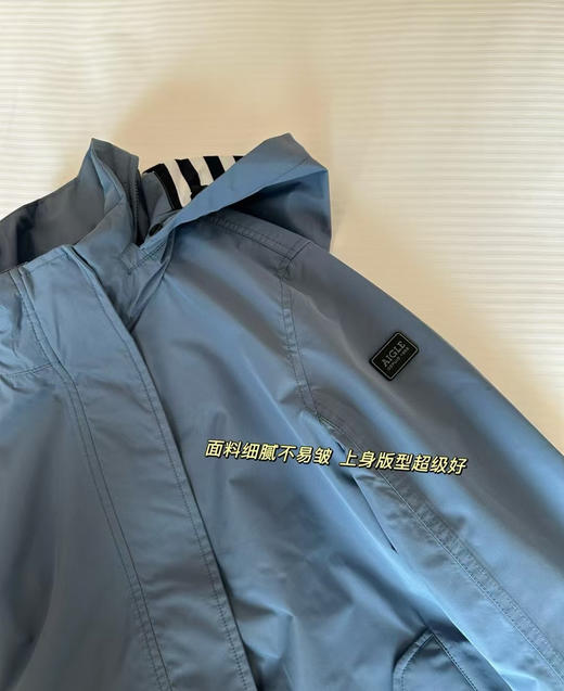 原单正品 AIGLE艾高春夏经典款防风防雨透湿夹克冲锋衣女款外套
只有S 码 商品图10