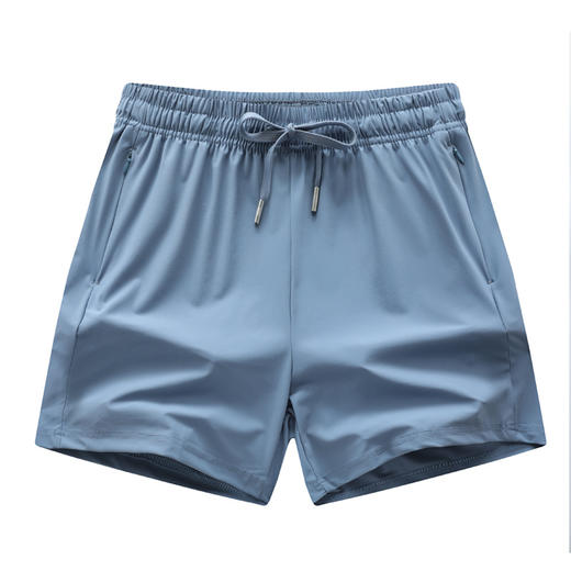 健身速干短裤女夏季冰丝薄款户外松紧宽松运动跑步透气休闲裤男22000-CC 商品图7