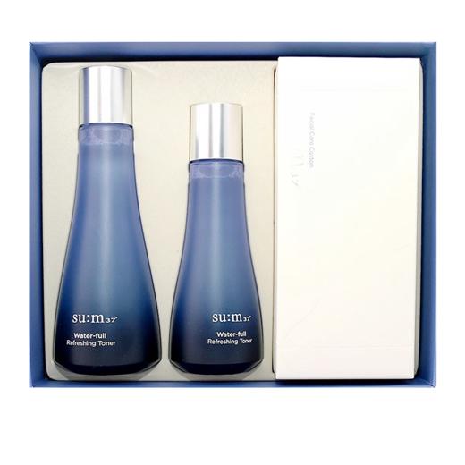 【海豚美购】苏秘呼吸37度惊喜套盒 水分爽肤170ml+100ml+化妆棉70片 商品图0