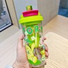 【YW】无忧购卡通高颜值双饮吸管杯泡茶带滤网塑料水杯8167(截单后7天发货) 商品缩略图4