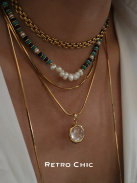 首饰叠戴公式｜三种不同的叠戴美学