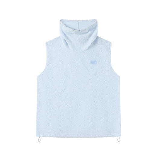 CryingCenter 雪花绒可收下摆高领马甲 哭喊中心 商品图9