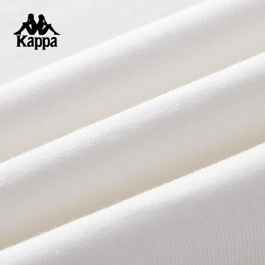 Kappa卡帕背靠背夏季2025新款运动短袖t恤男纯棉透气半袖休闲上衣K0F32TD04 商品图3