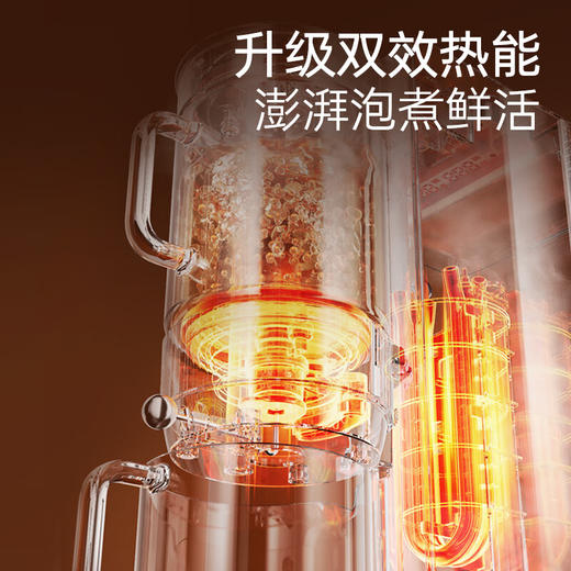 Morphy Richards摩飞即热泡煮茶饮机    MR6097    白色/蓝色 2L 商品图4