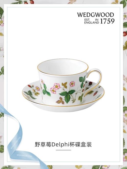 【WEDGWOOD】威基伍德 野草莓Delphi杯碟骨瓷欧式咖啡杯茶具礼盒 商品图0