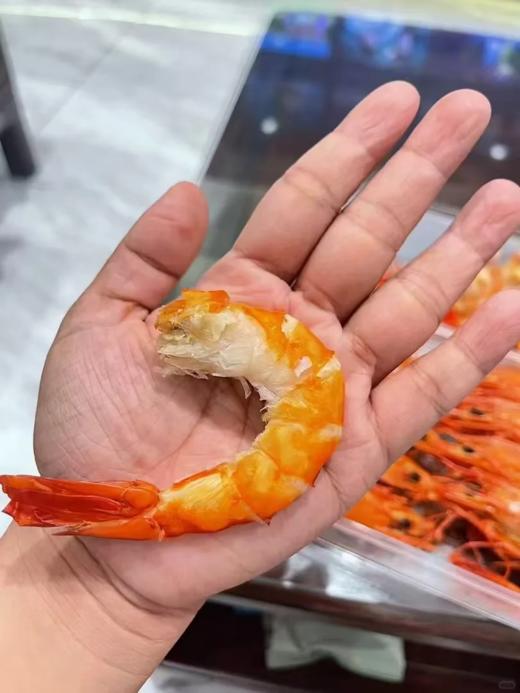 & 斑节虾干🦐剥壳即食，味道鲜甜🤩，越嚼越香，鲜香十足‼ 商品图6