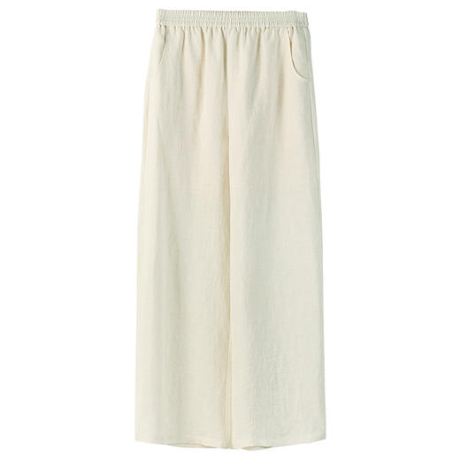 牧衣游原创 汉麻裤子女夏新款清凉透气柔软宽松百搭休闲裤 枕函歆 商品图4