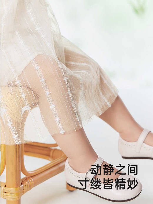 英氏婴儿衣服夏季透气女童连体衣月亮裆25款爬服裙蛤YRHBJ2R051A 商品图3