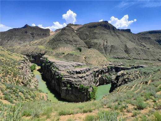 五一4日【徒个•沙漠火山】｜徒步四大地质奇观の涝利海-库布齐沙漠-杨家川峡谷-火山草原 商品图3