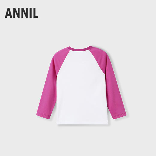 【实体店同款】女童圆领长袖针织衫春季新款安奈儿童装XG511727 商品图1