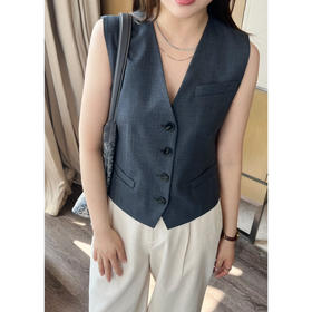 2504102   ther0y* 羊毛薄 马甲