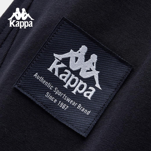 Kappa卡帕背靠背夏季2025新款透气运动长裤女针织九分裤束脚裤子K0F42CJ80 商品图2