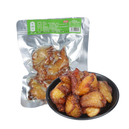 【整片原切❗️内蒙古牛胸口油】大师标准，比牛筋更脆嫩，片片醇香，脆弹有嚼劲，肥而不腻油炸美食纯胸口L 商品图3