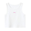 笛莎Deesha 童装女童T恤2025夏新款女童基础无袖字母小标背心丅恤 商品缩略图4