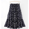 顺丰包邮42017洛诗琳2025春季新款赫本风高腰A字碎花半身裙25293 商品缩略图2