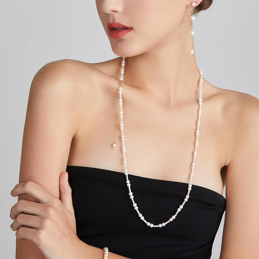 pearl moments珍刻  流光长项链【该商品不支持用券】 商品图2