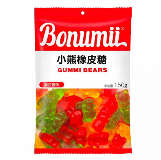 宝奴咪小熊橡皮糖80g 商品图0