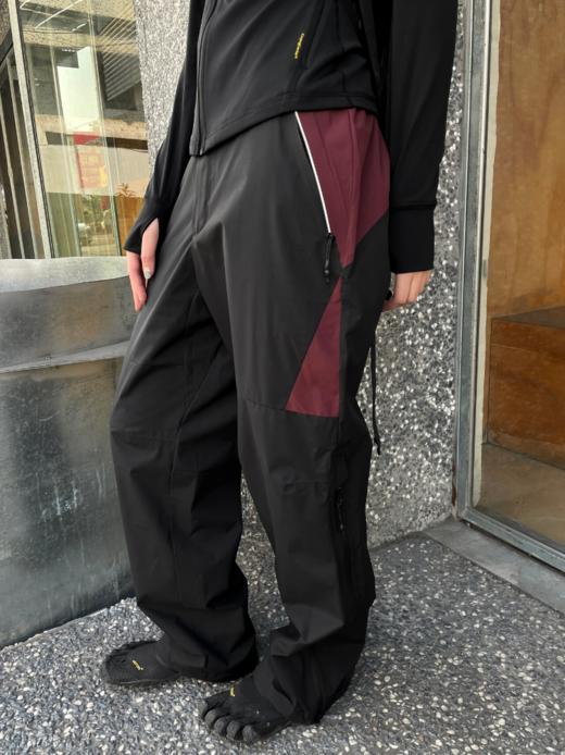 CryingCenter 几何拼色三防压胶冲锋长裤 哭喊中心 商品图0