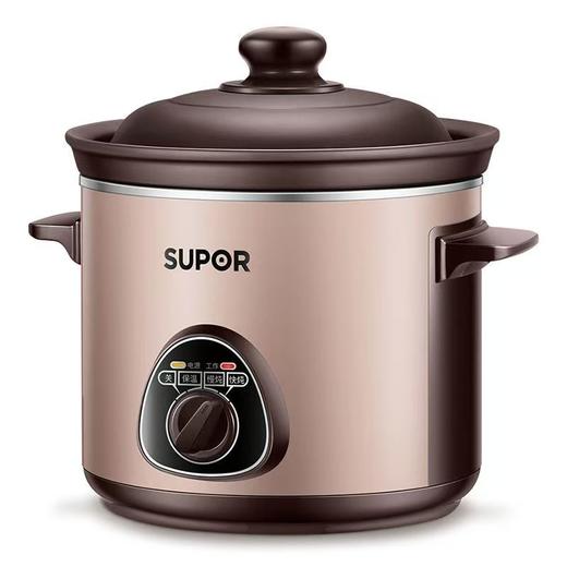 苏泊尔电炖家用炖锅全自动砂锅大容量陶瓷煮粥煲汤养生 商品图1