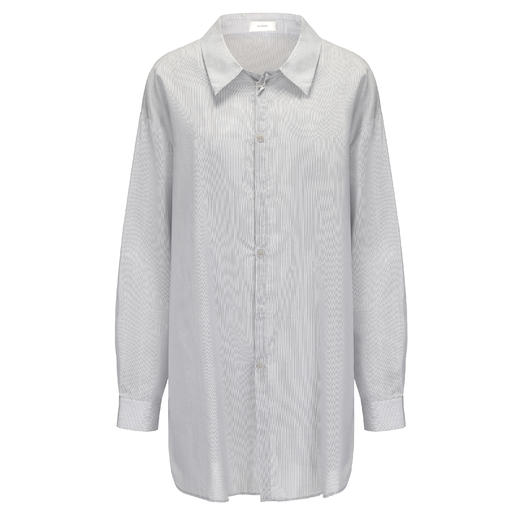 Ruohan 条纹丝绵经典衬衫 商品图6