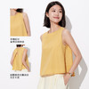 马恩夏季新款女装棉麻无袖背心外穿日系亚麻上衣衬衫款1P2221408 商品缩略图1