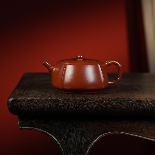 龙德堂陶艺 汤宣武制《竹淑》原矿大红袍 库存请咨询客服 商品图0