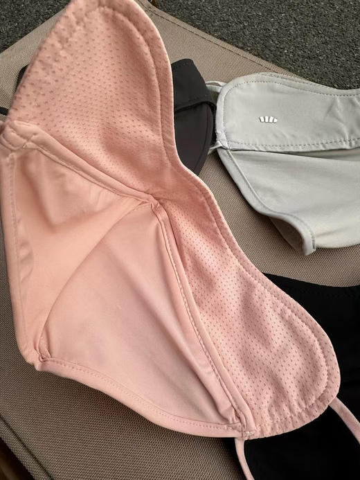 正品蕉下立体防晒口罩女护眼角3d软骨支撑防蹭妆面纱冰丝防紫外线面罩。四个色 商品图10
