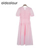oldcolour夏季新款法式气质百搭甜美宽松短袖连衣裙女Q281024A1 商品缩略图3