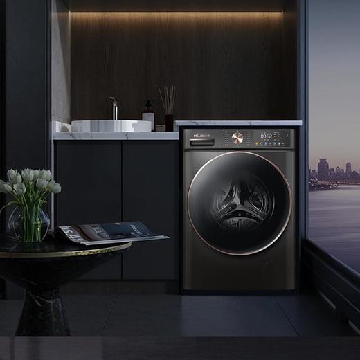 美菱（MELING）（252101）10公斤滚筒洗衣机全自动家用变频如手洗系列桶自洁除螨洗 RS1H100B【洗烘一体+变频】 商品图1